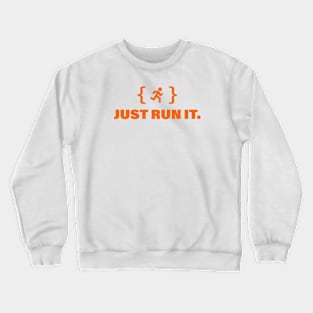 RUNNING CODE Crewneck Sweatshirt